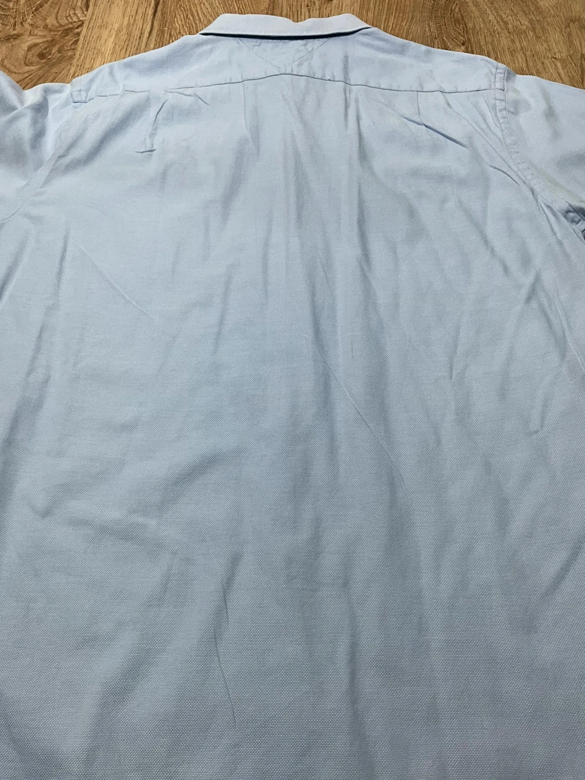 Chemise Tommy Hilfiger Slim Fit 16-1/2 32-33 Preppy 100% Coton Bleu Ciel – photo 9
